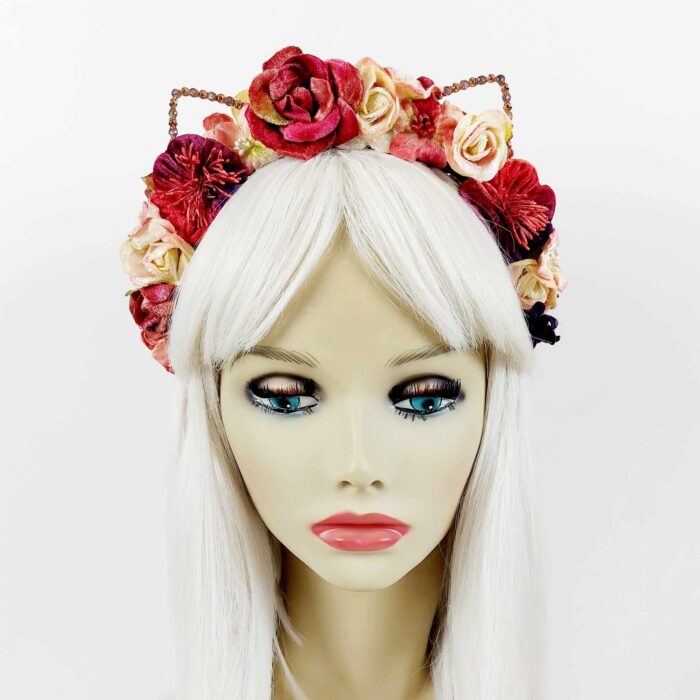 flower-headpiece-divalicious-alannah-le-purr-red-rose-pink-peach-purple