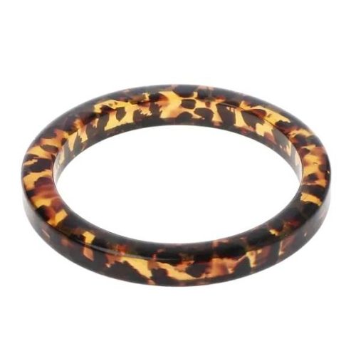 Resin Bangle ‘Amaya’ | Leopard | Divalicious