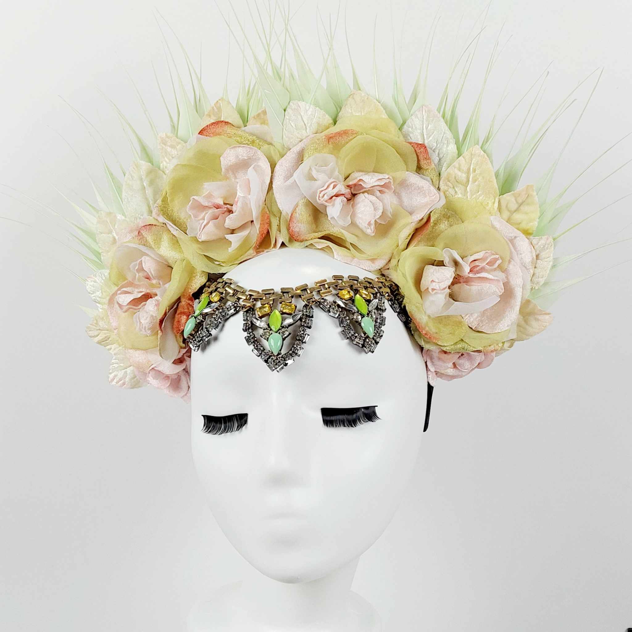 divalicious-headpiece-azalea-chartreuse-green-pink