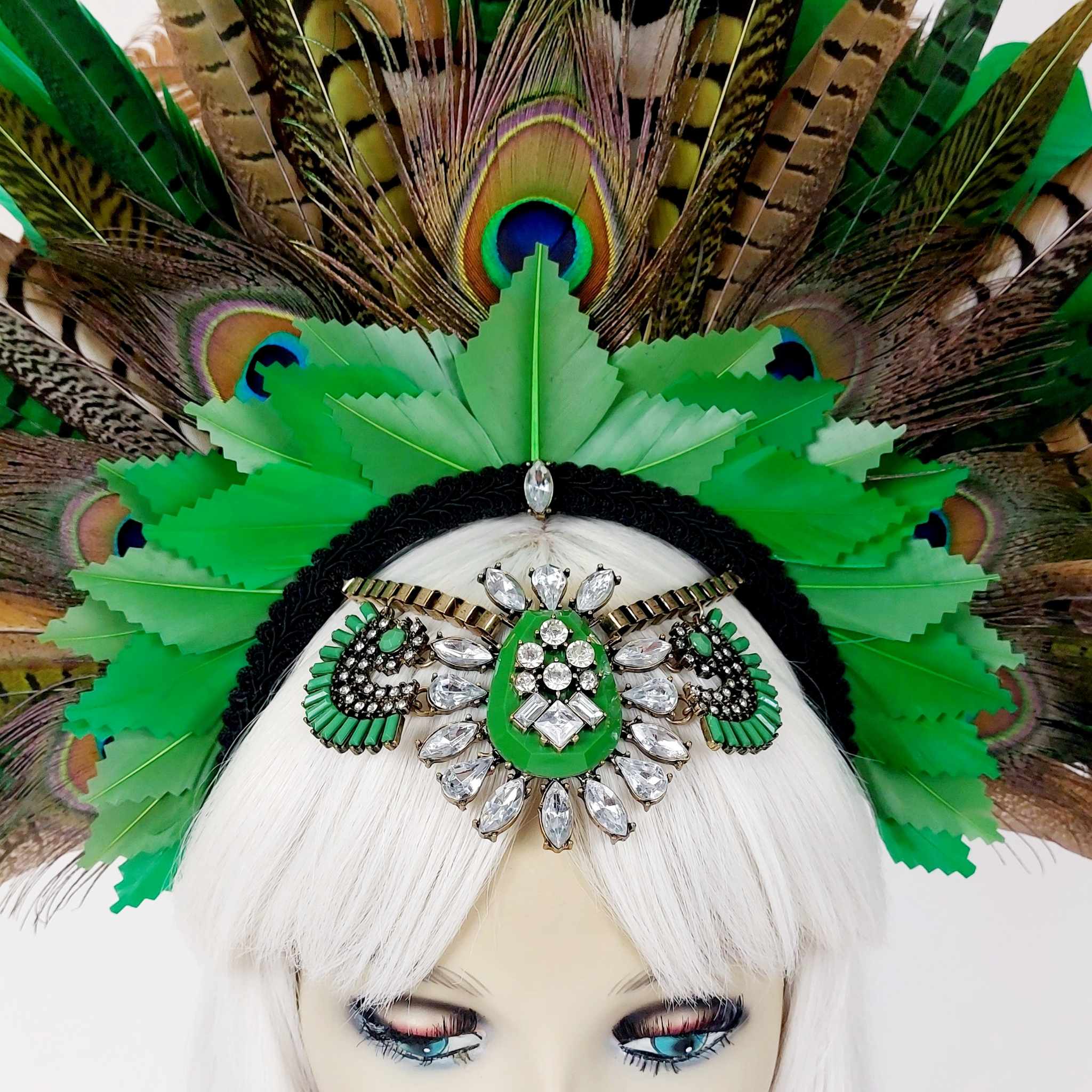 headdress-divalicious-gypsiana-queen-juliette-emerald-green