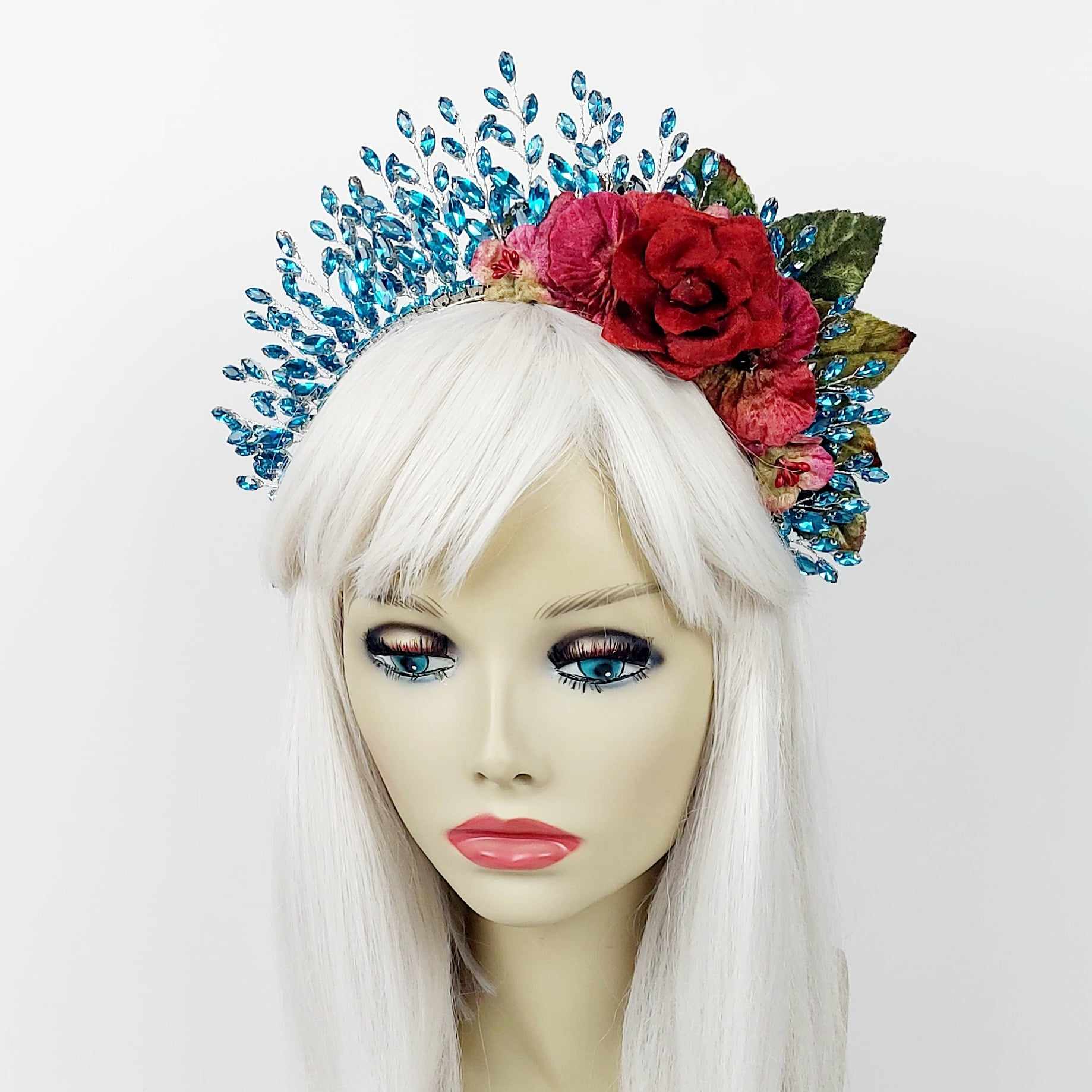 jewelled-headpiece-divalicious-zariah-turquoise-blue-red-diamante-silver