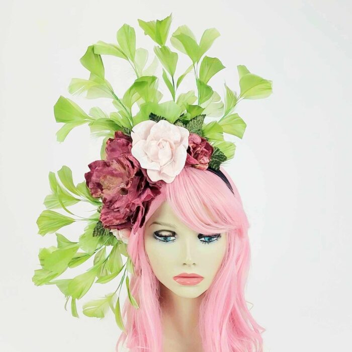 fascinator-divalicious-le-boudoir-de-jerry-burgundy-pink-green